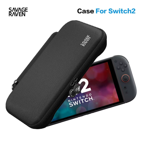 Appendix Carry Edc - スカル＆コーのNew Savage Raven EDCキャリングケース、2025年版Switch 2用ポータブルハードシェル収納バッグ（NSW 2ゲーム機用）