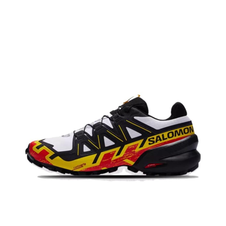 Salomon Shoes Speedcross 6 - サロモン スピードクロス 6 快適なトレイルランニングシューズ メンズ ブラック