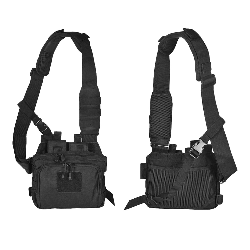 Edc Pistol Carry Bag - タクティカルアウトドアスリングバッグ - 防水ショルダーパック（マガジン＆ピストル収納付き）- 多機能EDCキャリー NA150S