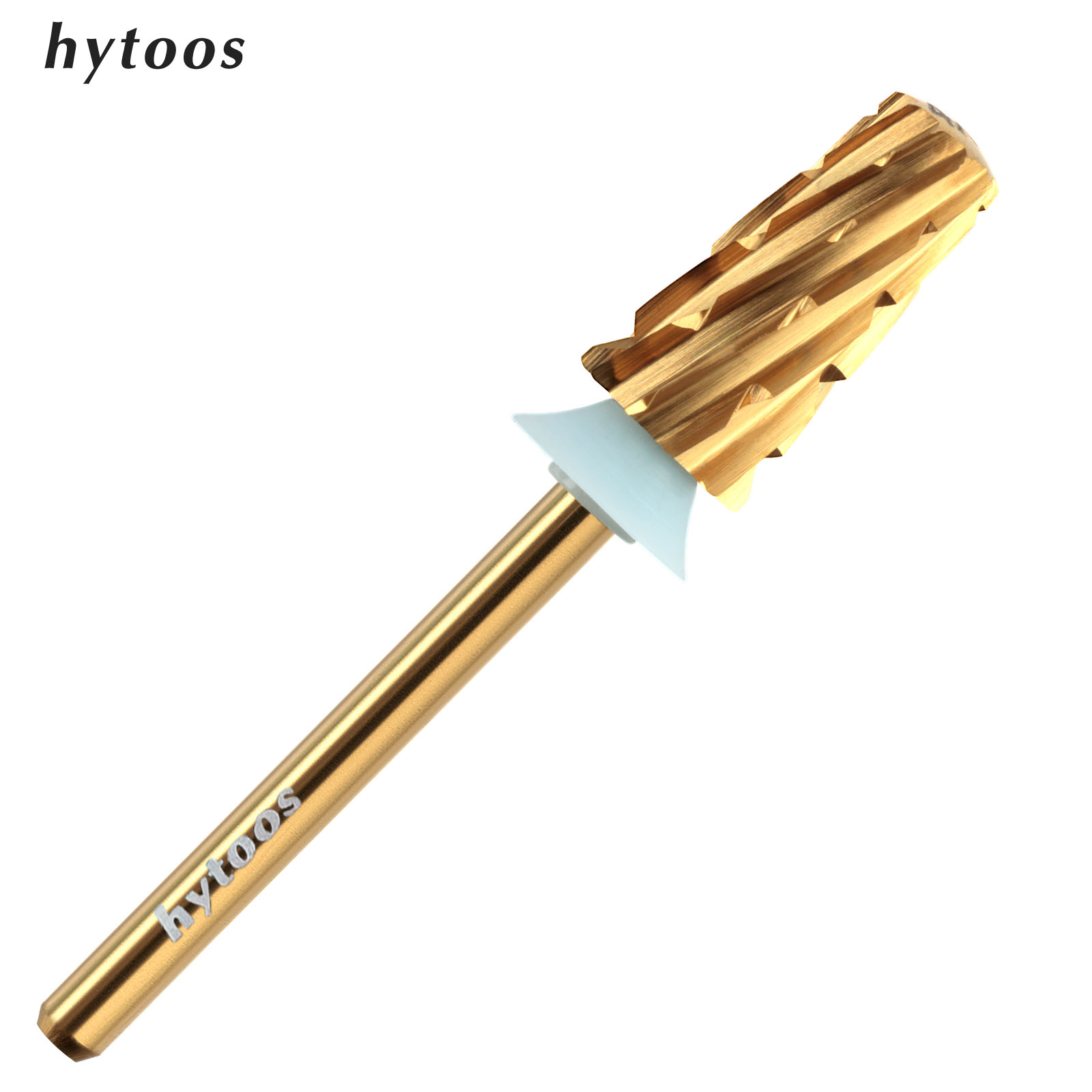 Nail File Titanium - Hytoos-チタンダースネイルドリルビット、超硬型ネイルビット、ハード、厚手、ジェルリムーバー、マニキュアアクセサリー、安全ツール、4xc