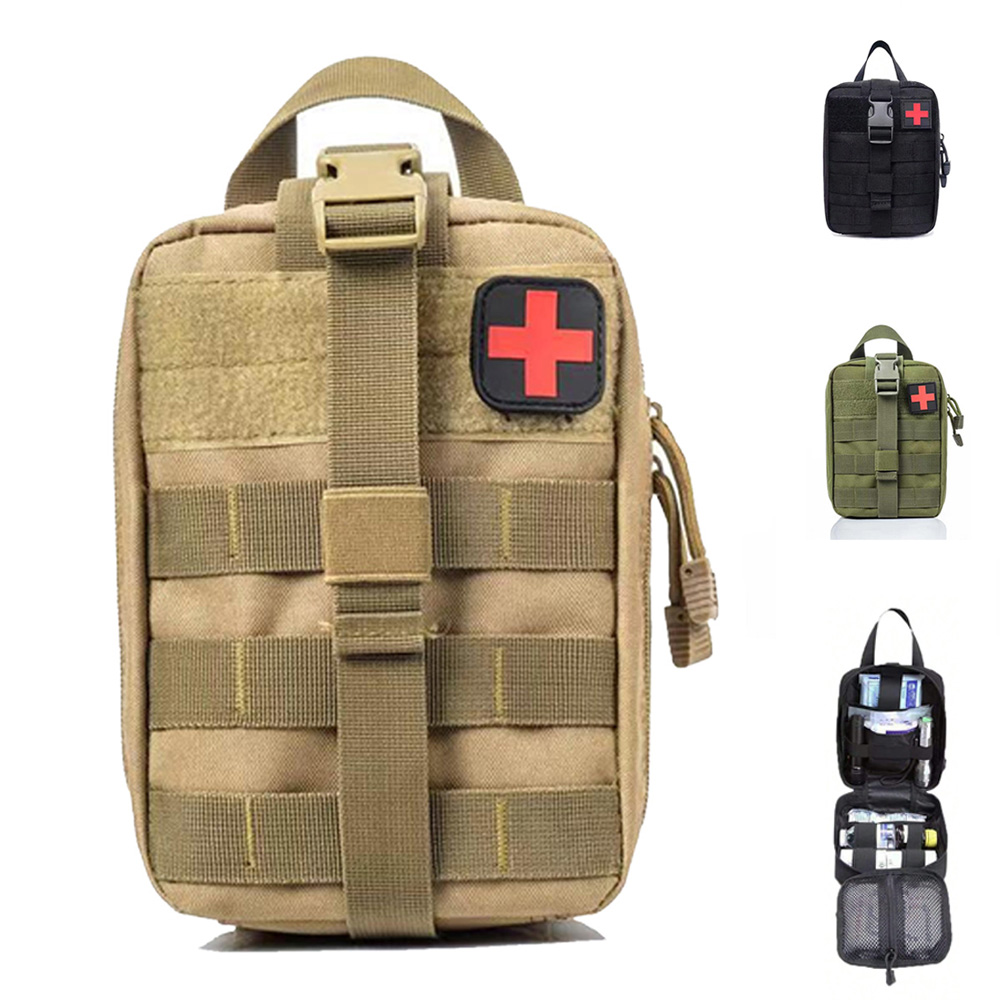 Edc Everyday Carry - 応急処置キット 医療緊急バッグ 男女兼用 アウトドアスポーツ 旅行 多目的