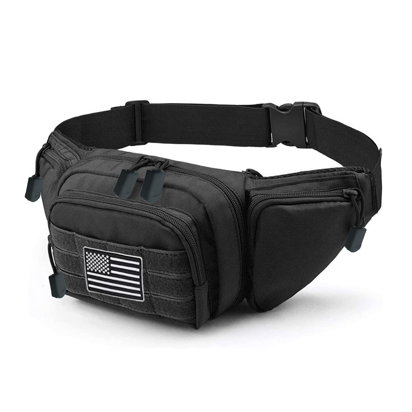 Edc Pistol Carry Bag - 戦術的なファニーパックガンホルスター隠しキャリーピストルウエストバッグ防水モール EDC ポーチ男性女性ランニングハイキング用