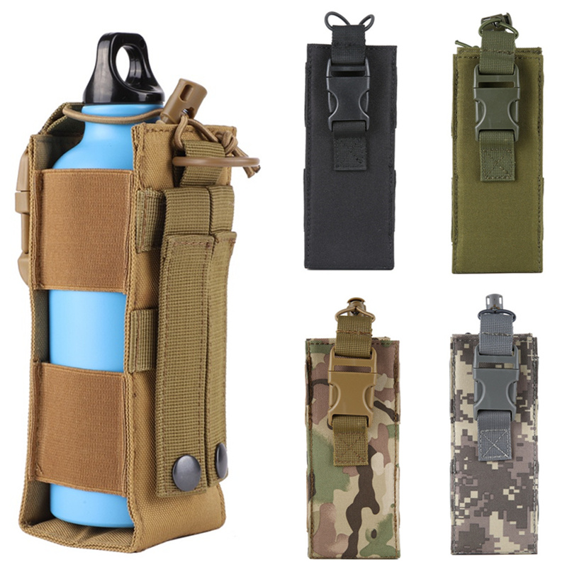 Edc Everyday Carry - モール式ウォーターボトルホルスターポーチ アウトドアスポーツ 乗馬 キャンプ ハイキング ハンティング