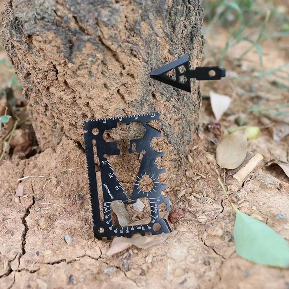 屋外ポータブル 18 in 1 カードナイフ野生動物サバイバ - Edc Carry Card のレビューと価格