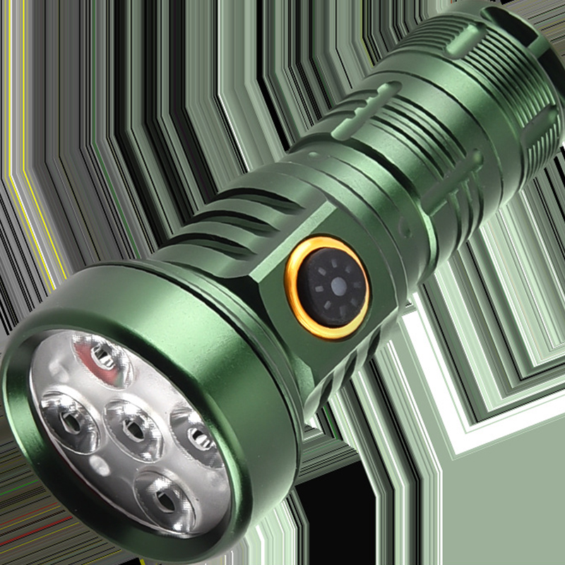 USB充電式LED懐中電灯,ハイパワー,長距離,フラッシュラ - Edc (Every Day Carry のレビューと価格