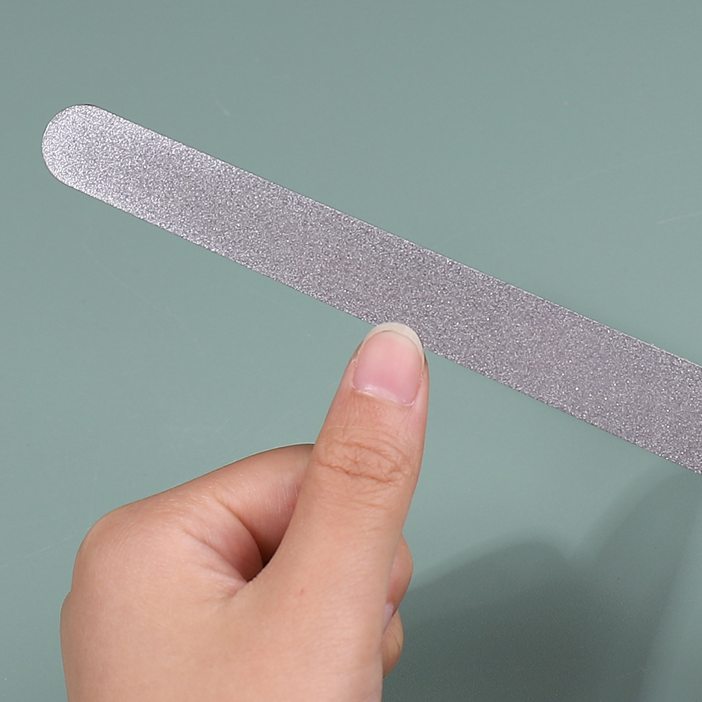 ダイヤモンド爪やすりステンレス鋼両面爪やすり金属ファイルバッ - Nail File Titanium のレビューと価格