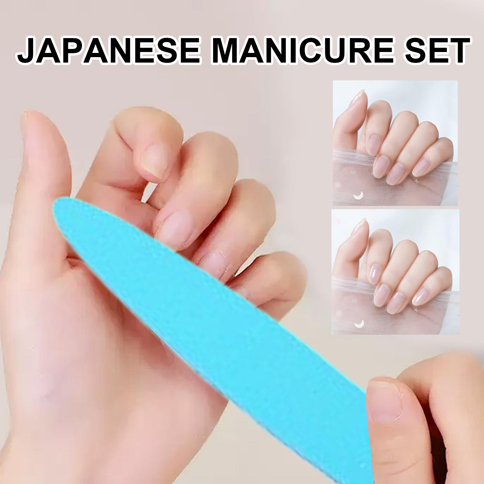 爪磨きワックスツールキット爪栄養補給と強化マニキュアツールバ - Nail File Titanium のレビューと価格