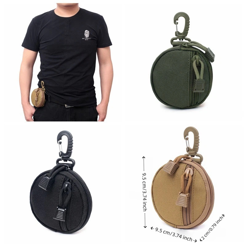多機能アウトドアウエストバッグ、タクティカルナイロンミニキー - Edc Everyday Carry のレビューと価格
