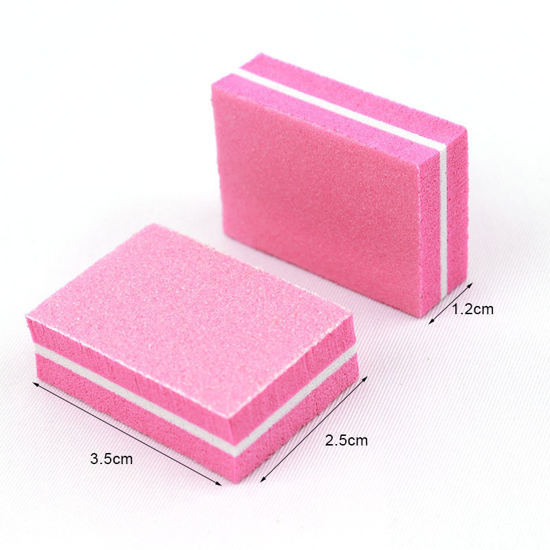 10/50 個ミニネイルアートバッファスポンジファイル両面ネ - Nail File Titanium のレビューと価格