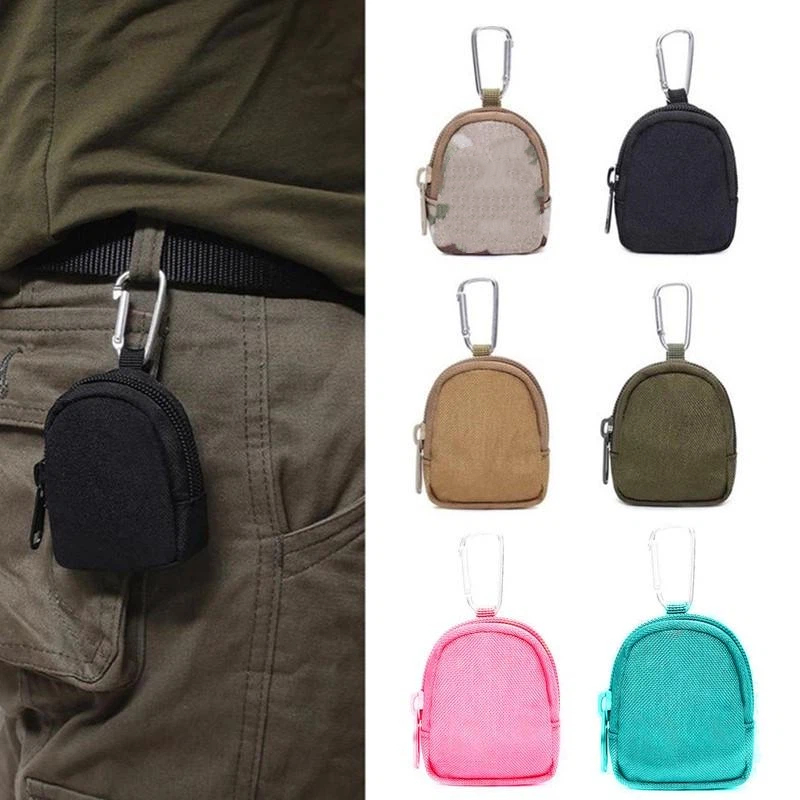 男性用タクティカルEDCキーウォレット、ジッパーポケットコイ - Edc Carry Coins のレビューと価格