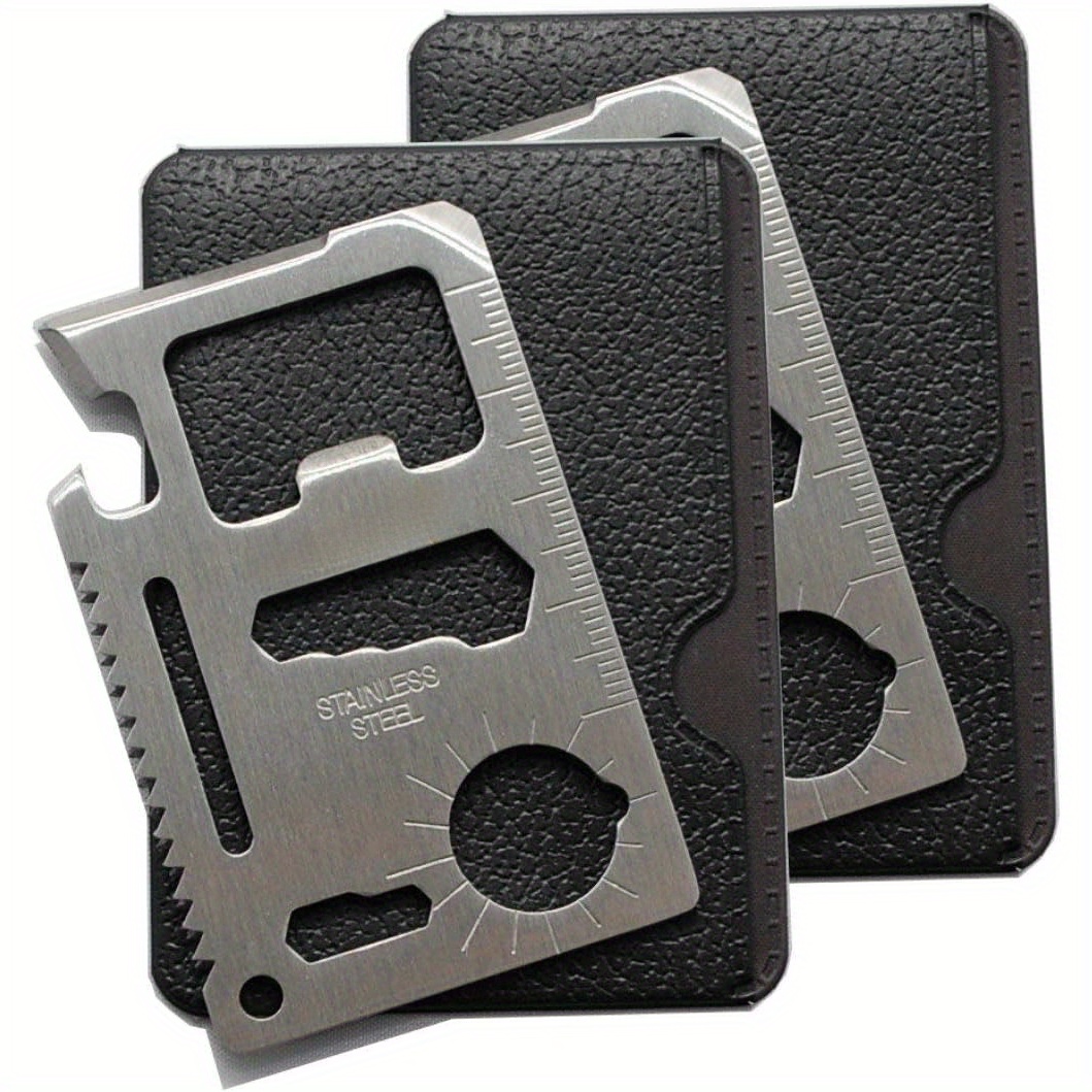 ポケットツール多機能クレジットカード型EDCアウトドアボトル - Edc Carry Card のレビューと価格