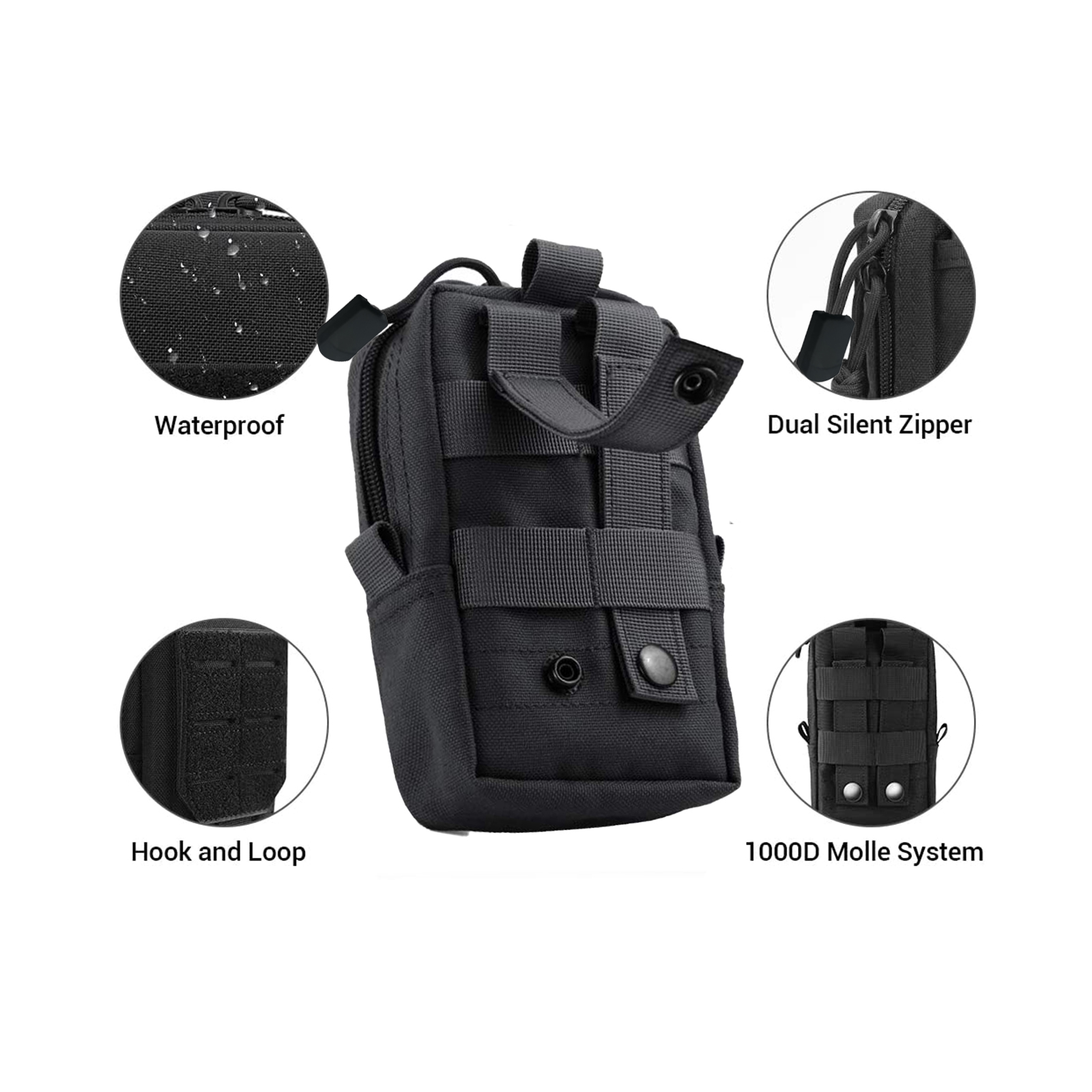 男性用タクティカルハイウエストバッグ,ツールポーチ,ユーティ - Edc Everyday Carry のレビューと価格
