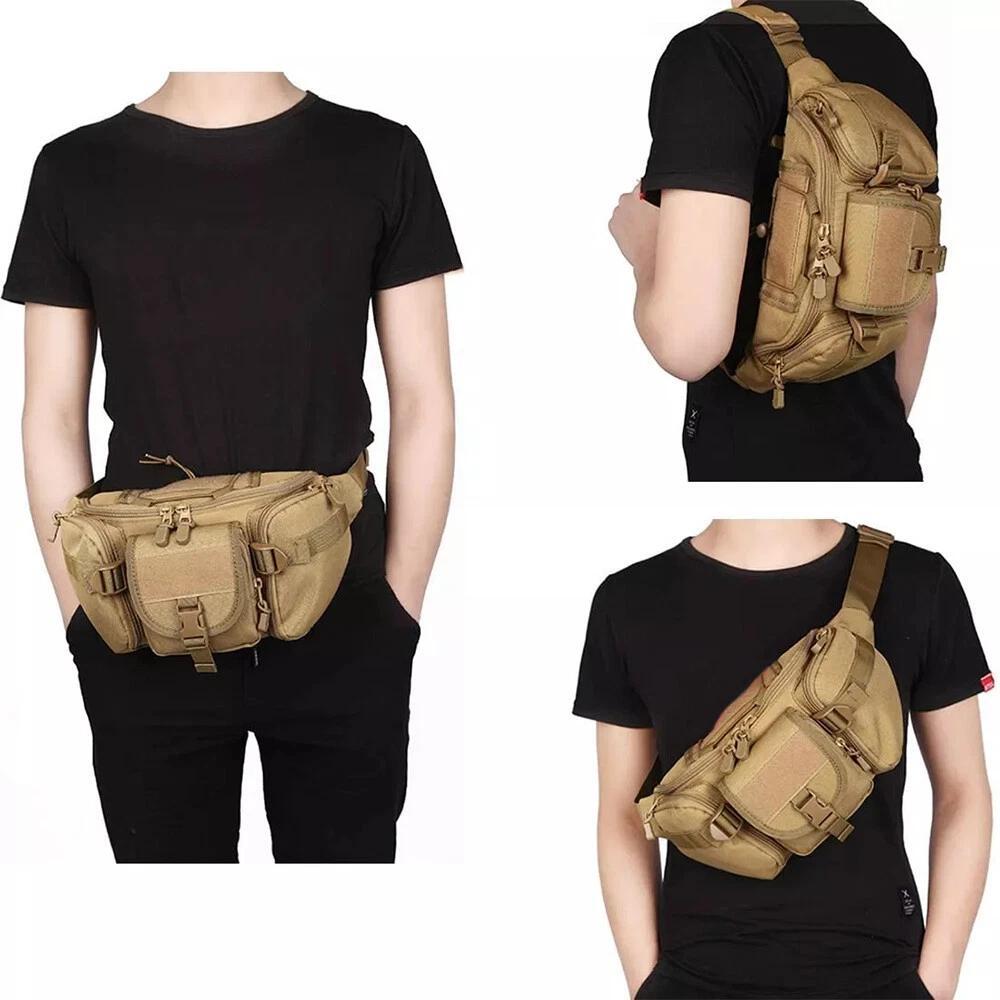メンズ用タクティカルファニーパック、隠しキャリーCCWホルス - Edc Pistol Carry Bag のレビューと価格