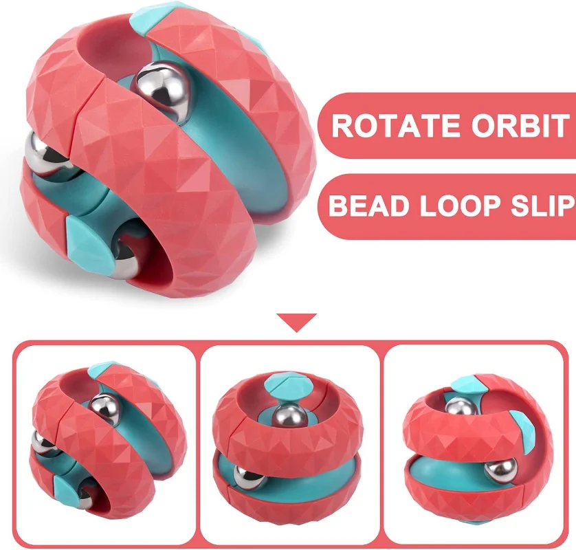 減圧おもちゃ子供用オービットボールキューブ抗ストレス感覚玩具 - Fidget Spinner Bearing のレビューと価格