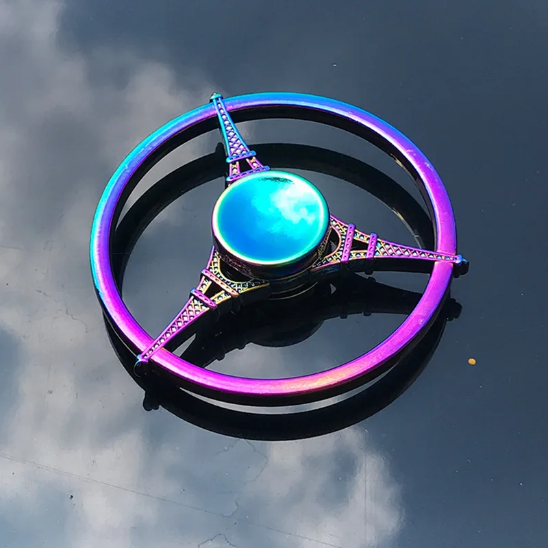 フィンガースピナーオフィス不安緩和ストレスジャイロフラワー/ - Fidget Spinner Bearing のレビューと価格