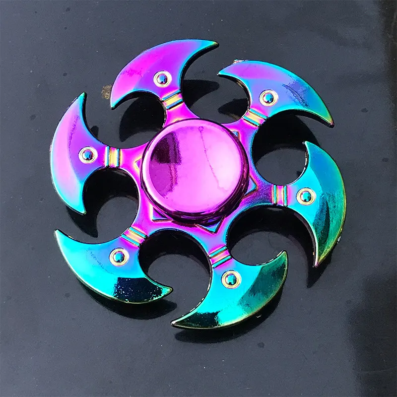 フィンガースピナーオフィス不安緩和ストレスジャイロフラワー/ - Fidget Spinner Bearing のレビューと価格