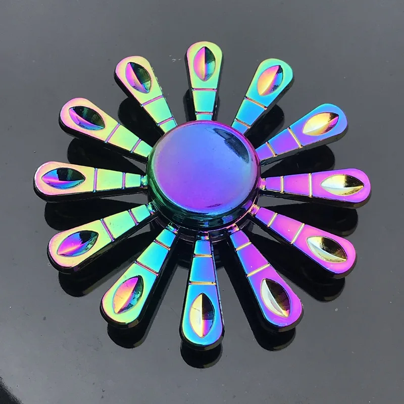 フィンガースピナーオフィス不安緩和ストレスジャイロフラワー/ - Fidget Spinner Bearing のレビューと価格