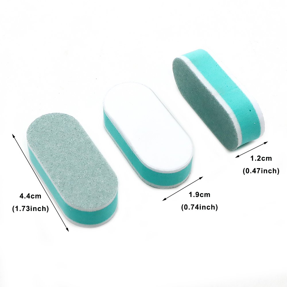 10/60/120個入り ミニネイルバッファーファイルブロッ - Nail File Titanium のレビューと価格