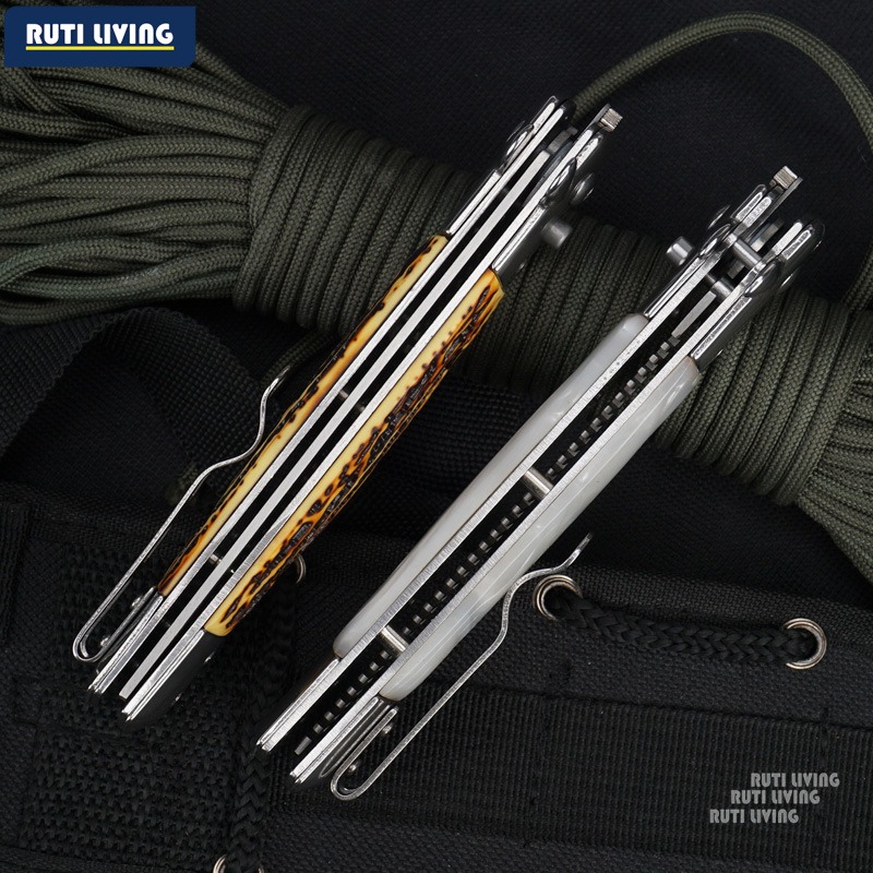 RUTI Steel - ポータブルEDC多機能折りたたみ式 - Edc Carry Knife のレビューと価格