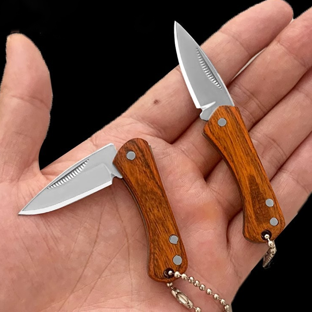 男性用の小さなキーホルダーポケットナイフ、毎日持ち運び、ミニ - Edc (Every Day Carry のレビューと価格