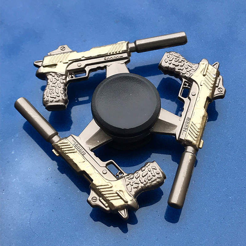 PUBG AWM M4A1ハンドスピナーガン亜鉛合金メタルフ - Fidget Spinner Bearing のレビューと価格