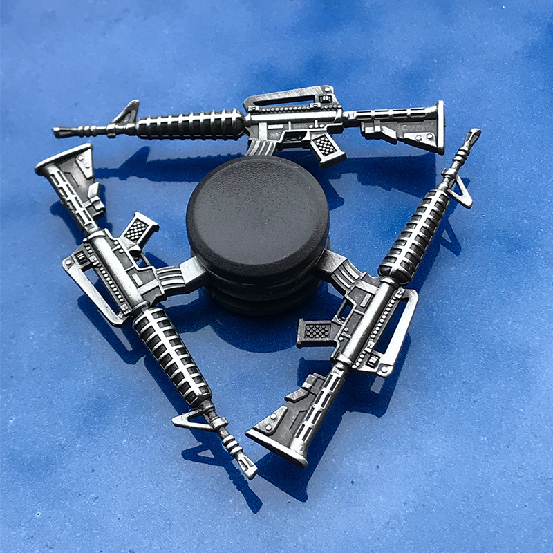 PUBG AWM M4A1ハンドスピナーガン亜鉛合金メタルフ - Fidget Spinner Bearing のレビューと価格