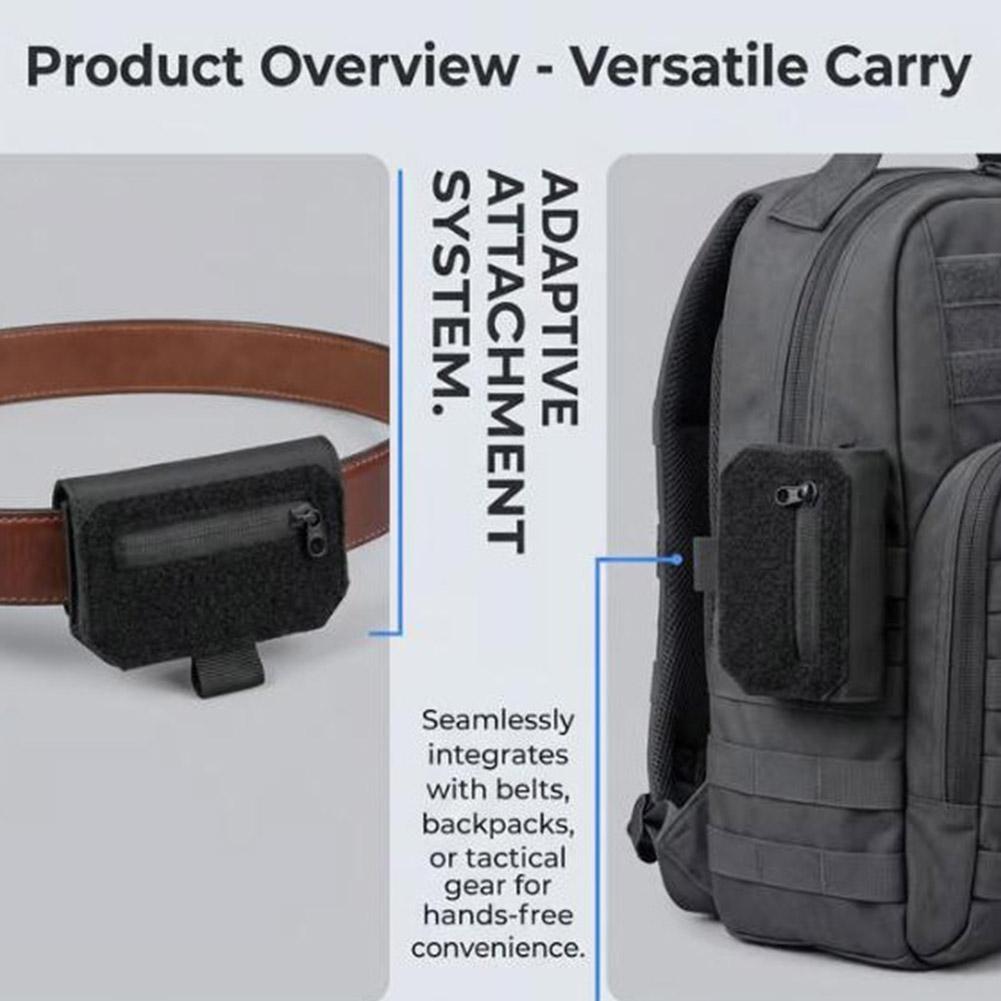 コンパクトベルトポーチ ミニEDCポケットオーガナイザーバッ - Edc Everyday Carry のレビューと価格