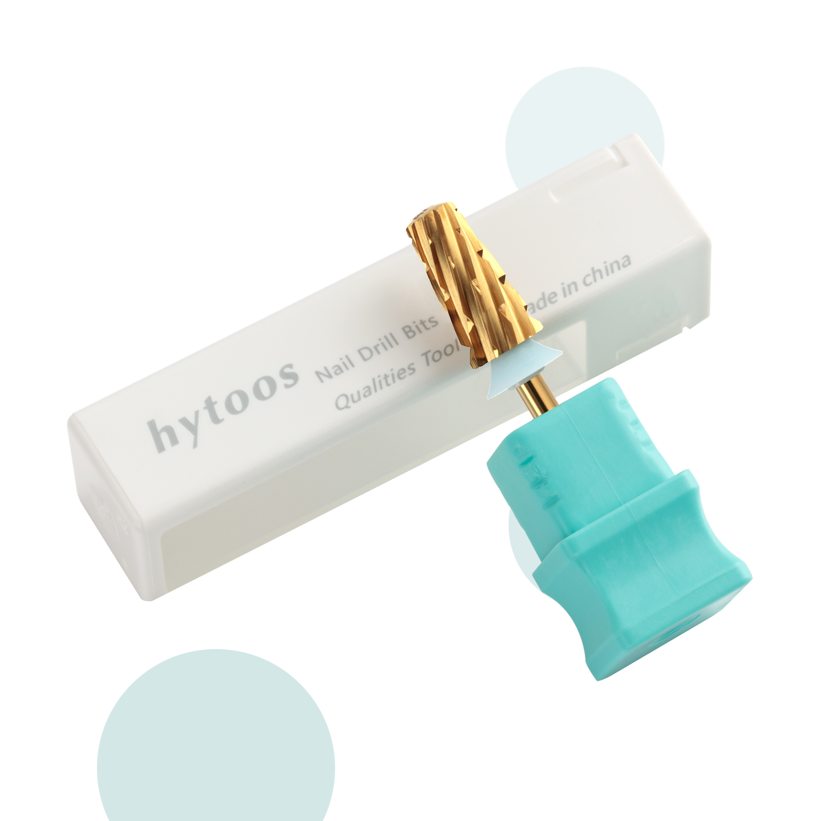 Hytoos-チタンダースネイルドリルビット、超硬型ネイルビ - Nail File Titanium のレビューと価格