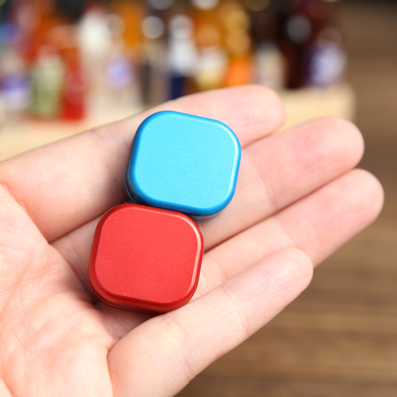 アルミ合金ミニ 3 層フィジェット触覚スライダー金属 EDC - Fidget Spinner Bearing のレビューと価格