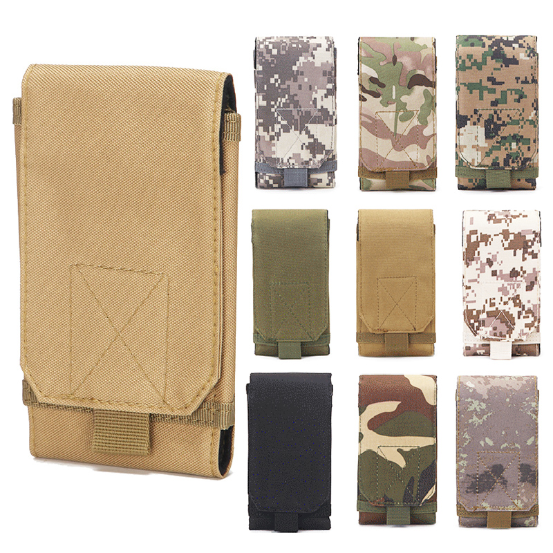 6インチ戦術迷彩携帯電話ポーチMOLLEユニバーサルランニン - Edc Everyday Carry のレビューと価格