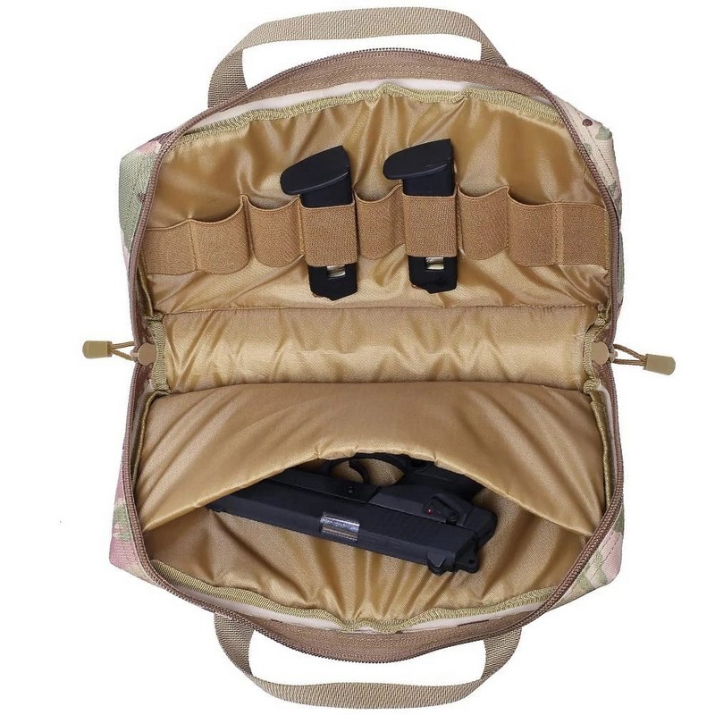 ガンキャリーバッグ EDC ツールポーチ アウトドアハンティ - Edc Pistol Carry Bag のレビューと価格