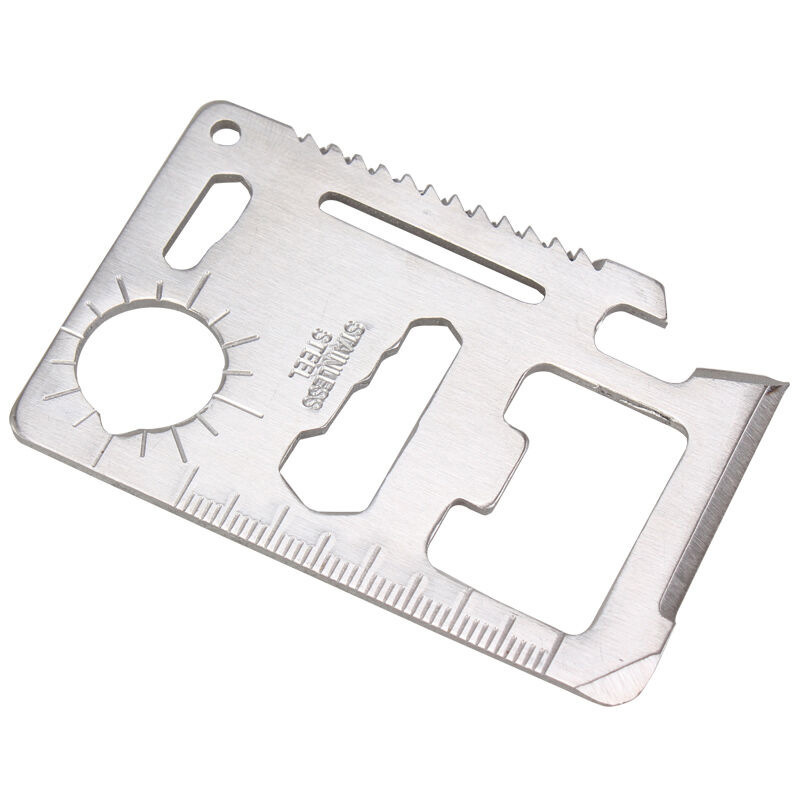 ポケットツールクレジットカード 11 で 1 ポータブル屋外 - Edc Carry Card のレビューと価格