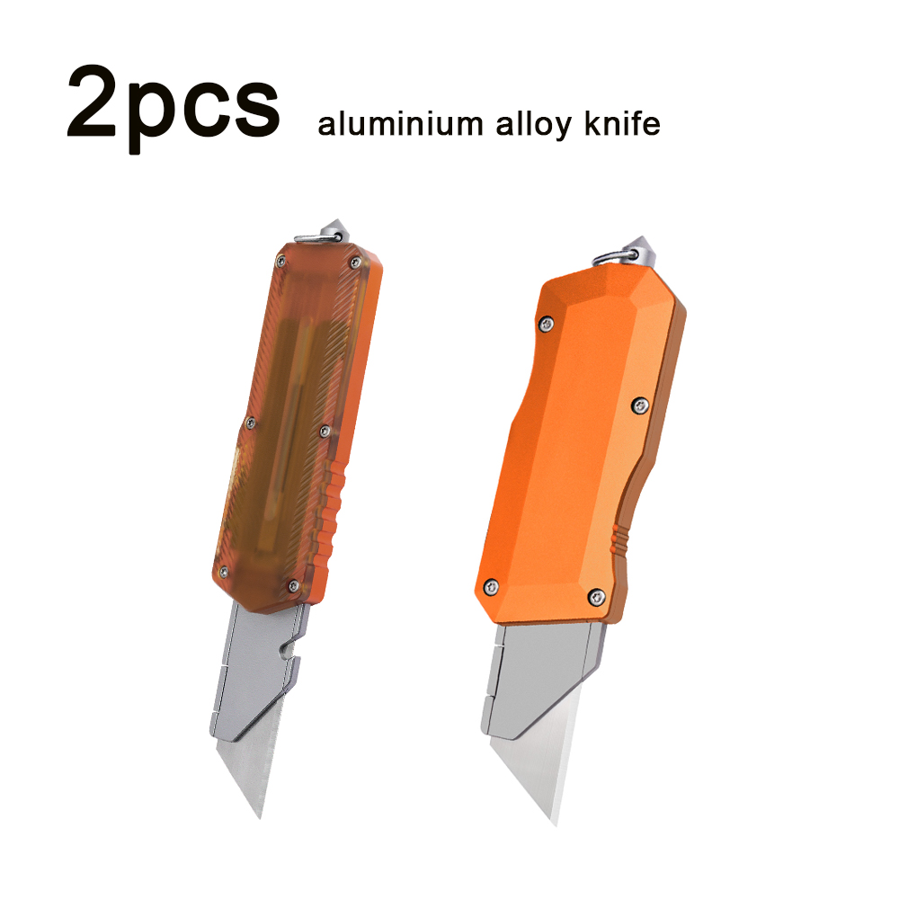 2ピースアルミ合金製コンビネーションナイフセット。 アウトド - Edc (Every Day Carry のレビューと価格