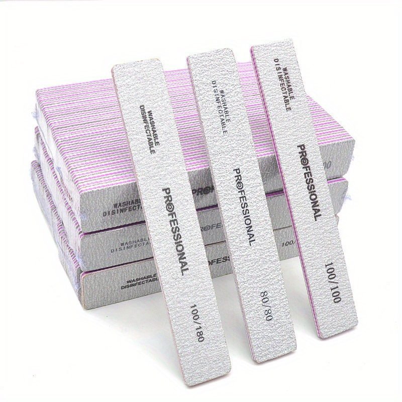 ストレートネイルファイル 80/100/180/240グリッ - Nail File Titanium のレビューと価格